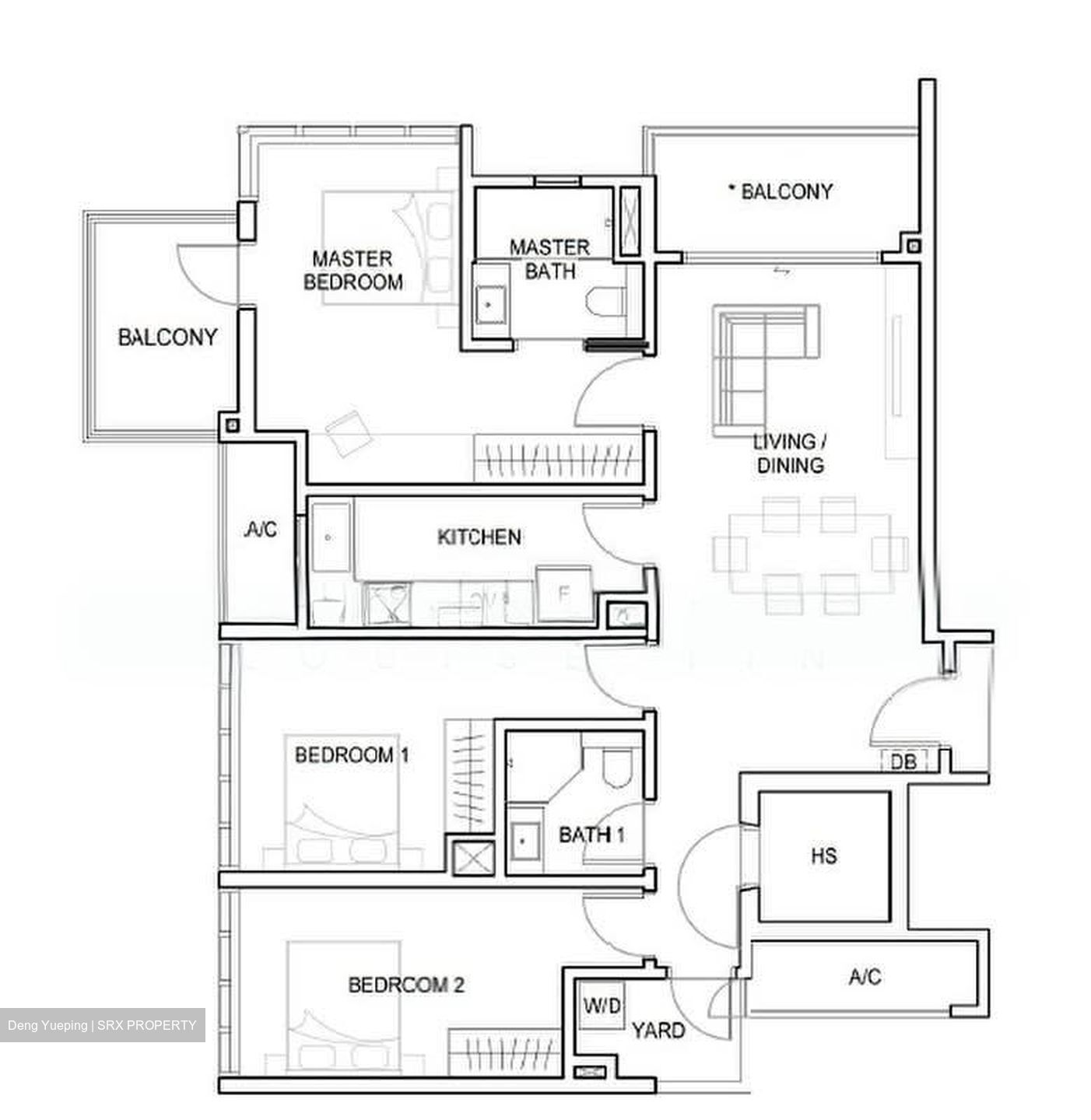 The Bronze (D12), Apartment #589755821
